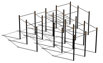 Спортивный комплекс воркаут ВС-136 в Мариуполе
