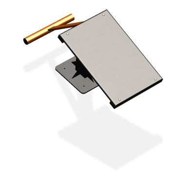 Уличный тренажер "Скамья для пресса" УТ 121 в Мариуполе