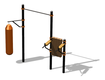 Спортивный комплекс воркаут ВС-148 в Мариуполе