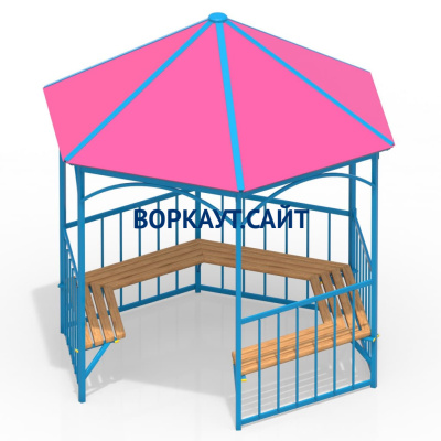 Беседка с лавками МАФ 4120 в Мариуполе