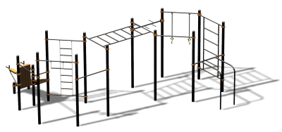 Спортивный комплекс воркаут ВС-86 в Мариуполе
