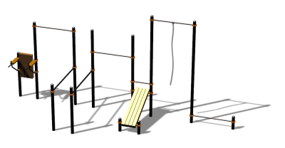 Спортивный комплекс воркаут ВС-90 в Мариуполе