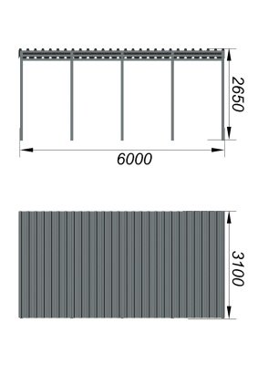 Теневой навес трибун МАФ 4130 в Мариуполе