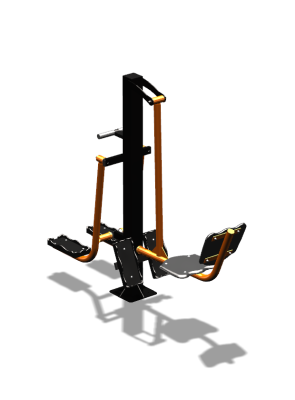 Уличный тренажер "Жим ногами Шпагат" УТ315 в Мариуполе