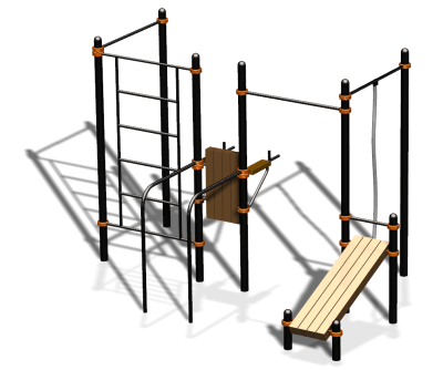Спортивный комплекс воркаут ВС-145 в Мариуполе