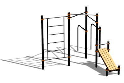 Спортивный комплекс воркаут ВС-133 в Мариуполе