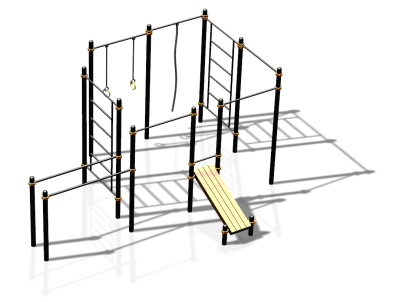 Спортивный комплекс воркаут ВС-157 в Мариуполе