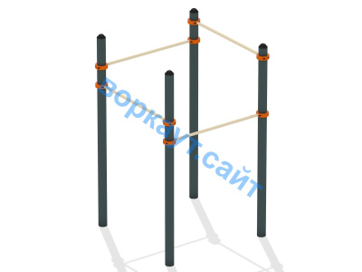 Турник четырехуровневый ВС-11 в Мариуполе