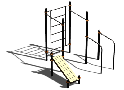 Спортивный комплекс воркаут ВС-123 в Мариуполе
