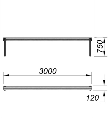 Бум бревно ДСК 3540 в Мариуполе